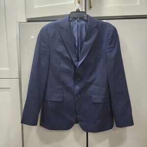 Mens Alfani Slim Fit Navy Blazer Size 40S